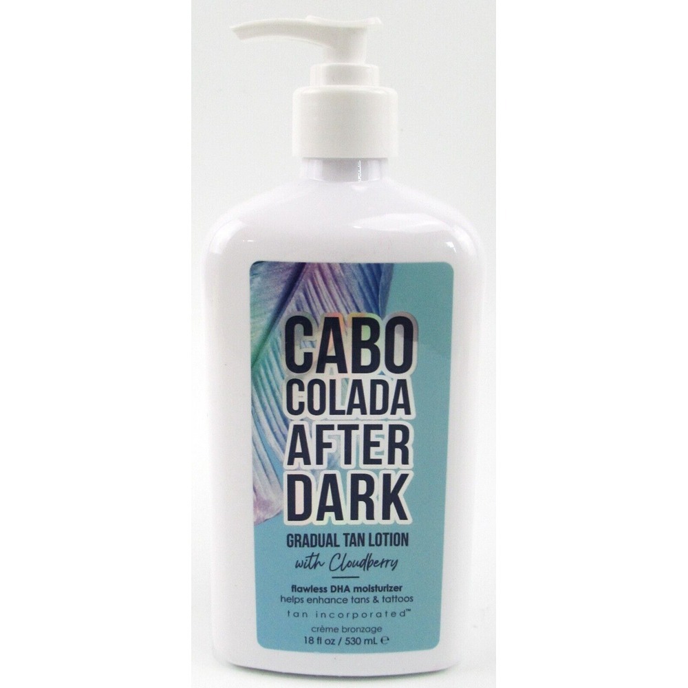 Cabo Colada After Dark Moisturizer Tan Incorporated Self Tan‎ Extender w/DHA